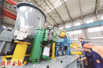 洛陽制造 新型汽輪機創新突破，市場訂單持續增長